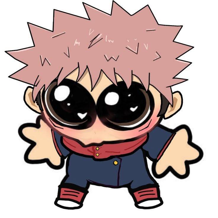 JJK pfp Profile Picture Cute Yuji Itadori Chibi Style