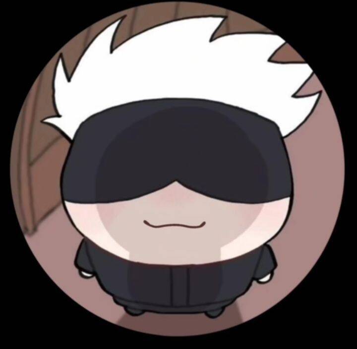JJK pfp Profile Picture Gojo Satoru Cute Chibi Style