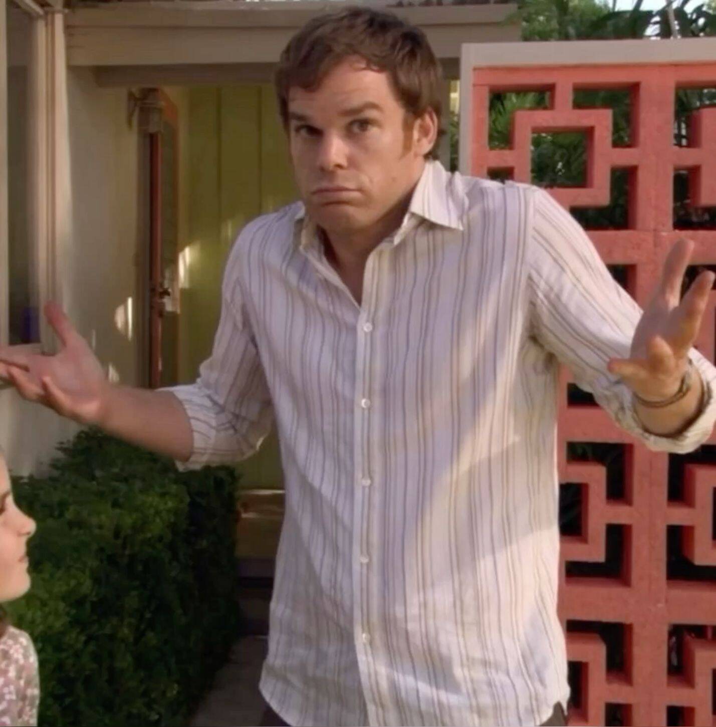 Dexter pfp Profile Picture with Confused Expression