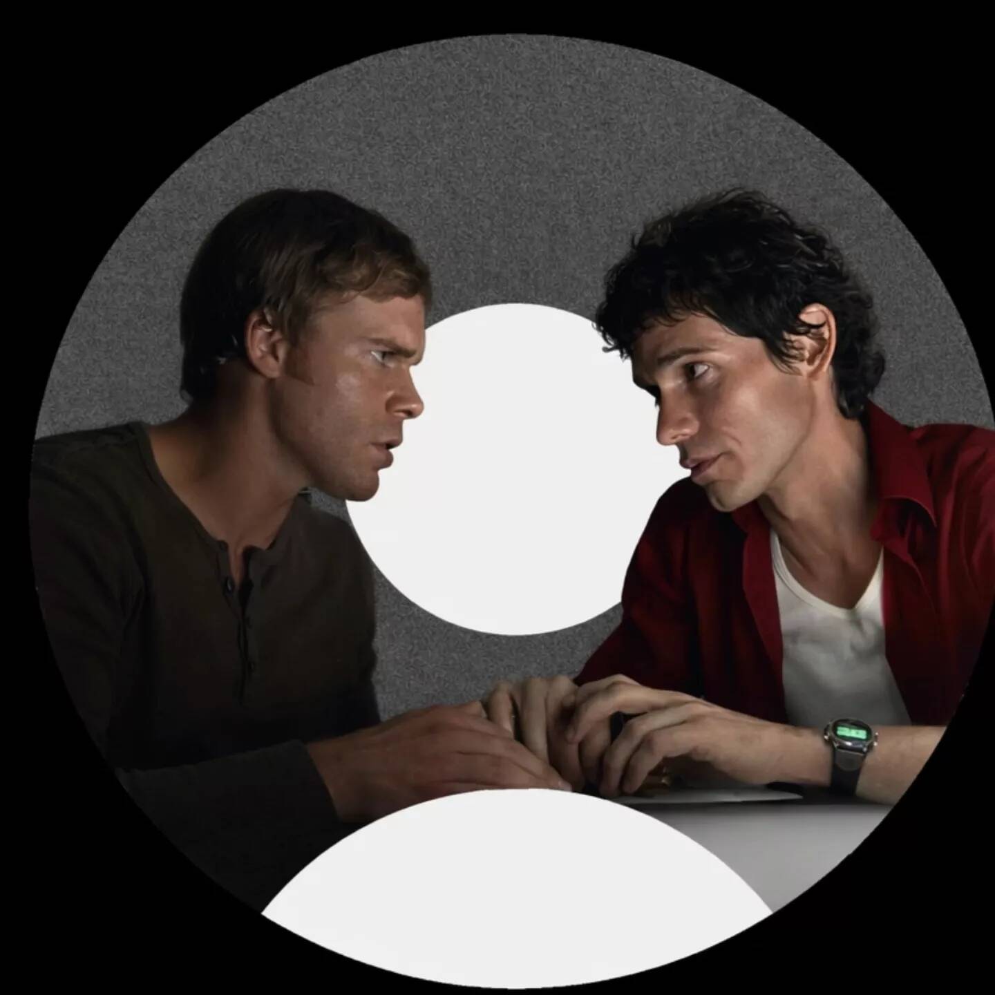 Dexter pfp Profile Picture with Intense Focus and Collaboration