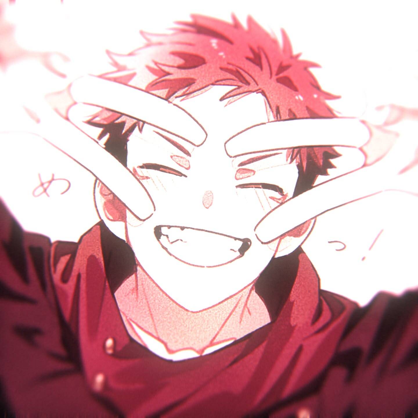 JJK pfp Profile Picture Yuji Itadori Happy Smile