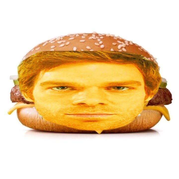 Dexter pfp Profile Picture with Unique Hamburger Face