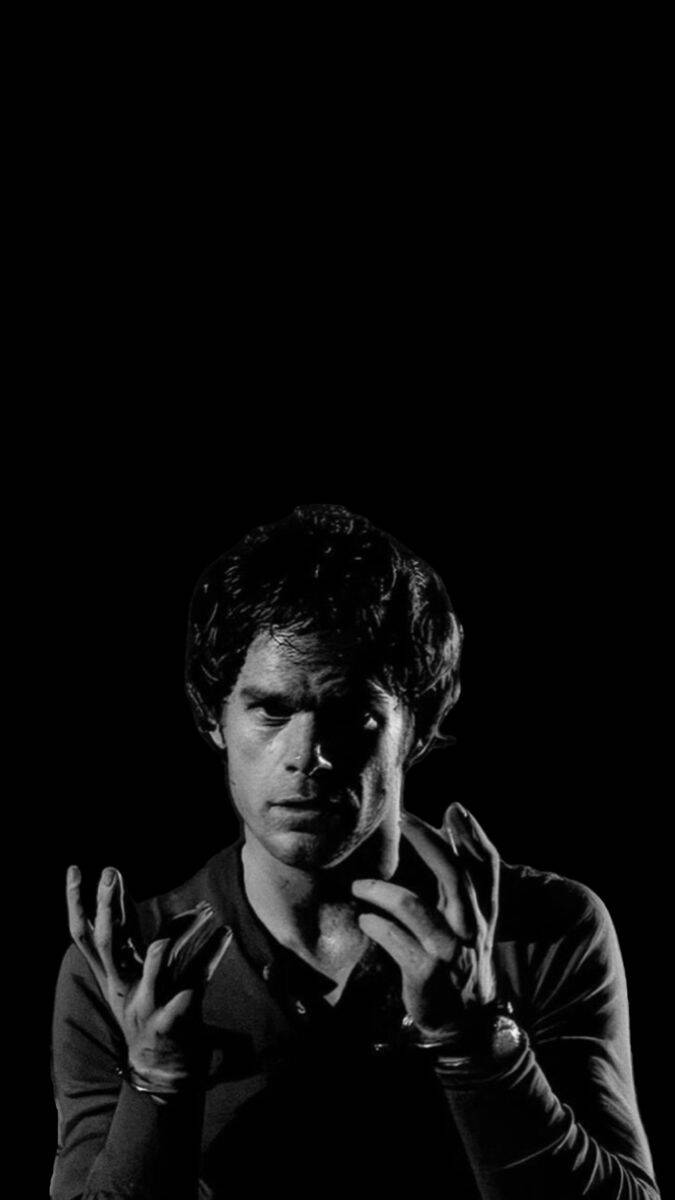 Dexter pfp Profile Picture Intense Expression Dexter pfp Profile Picture with Dark Background