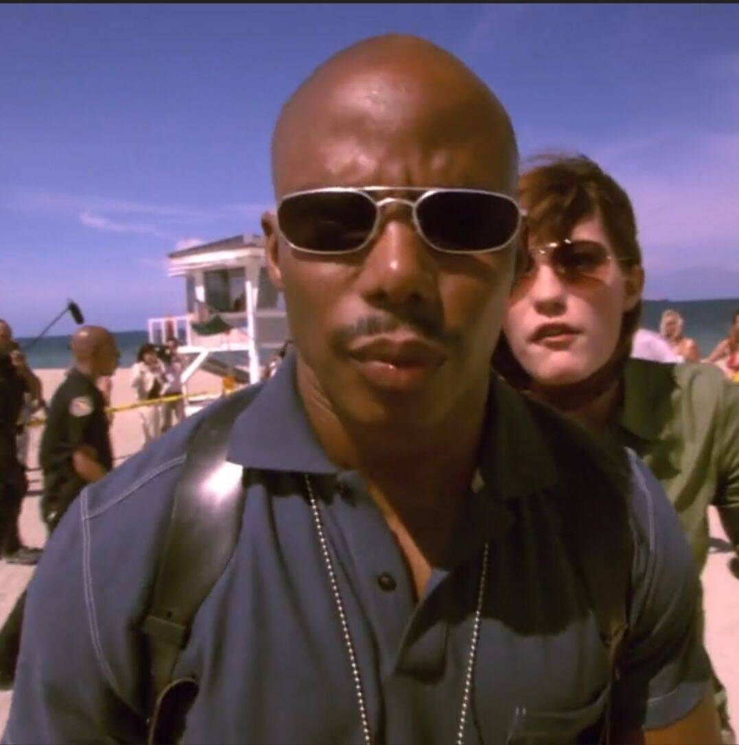 Dexter pfp Profile Picture Cool Sunglasses Beach Scene