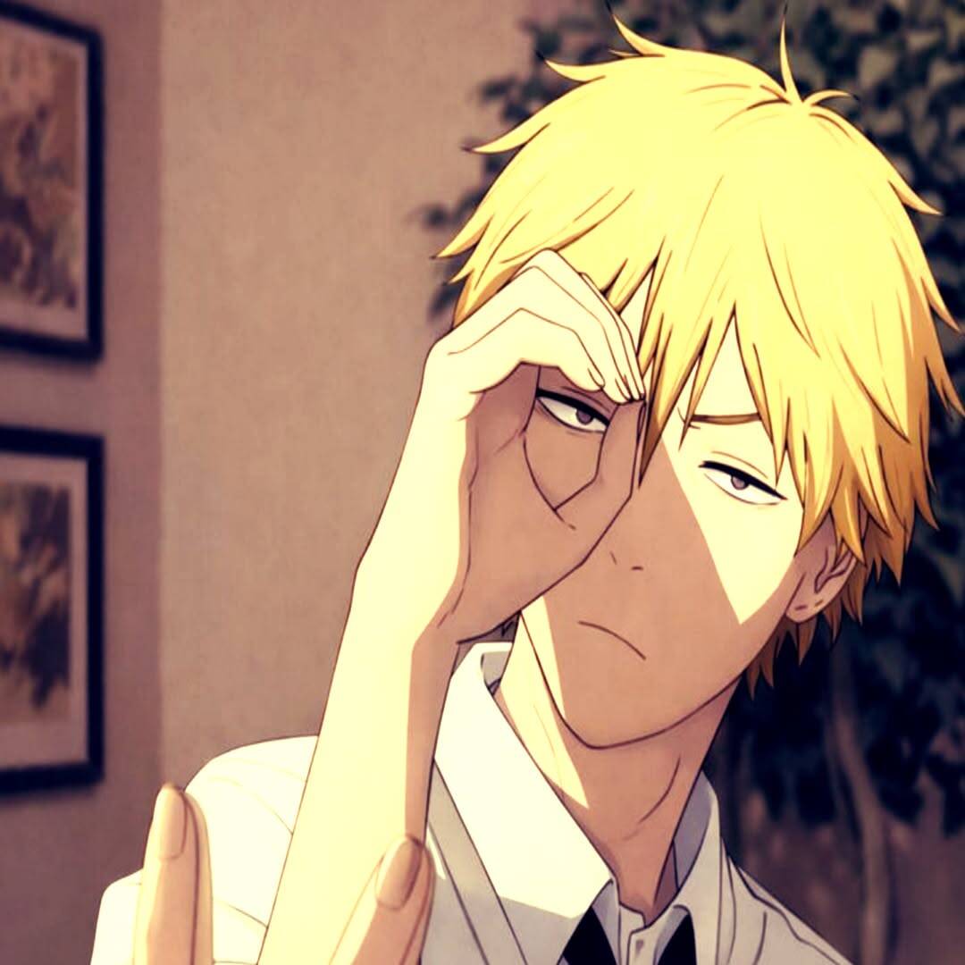 Denji pfp Profile Picture with Chainsaw Man Style