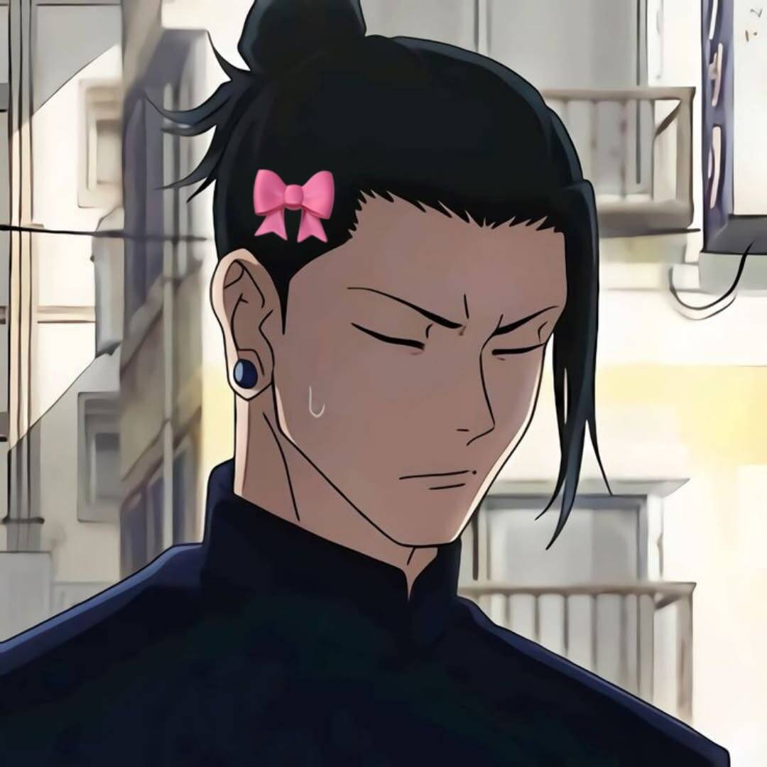JJK pfp Profile Picture Zenin Maki Serious Expression