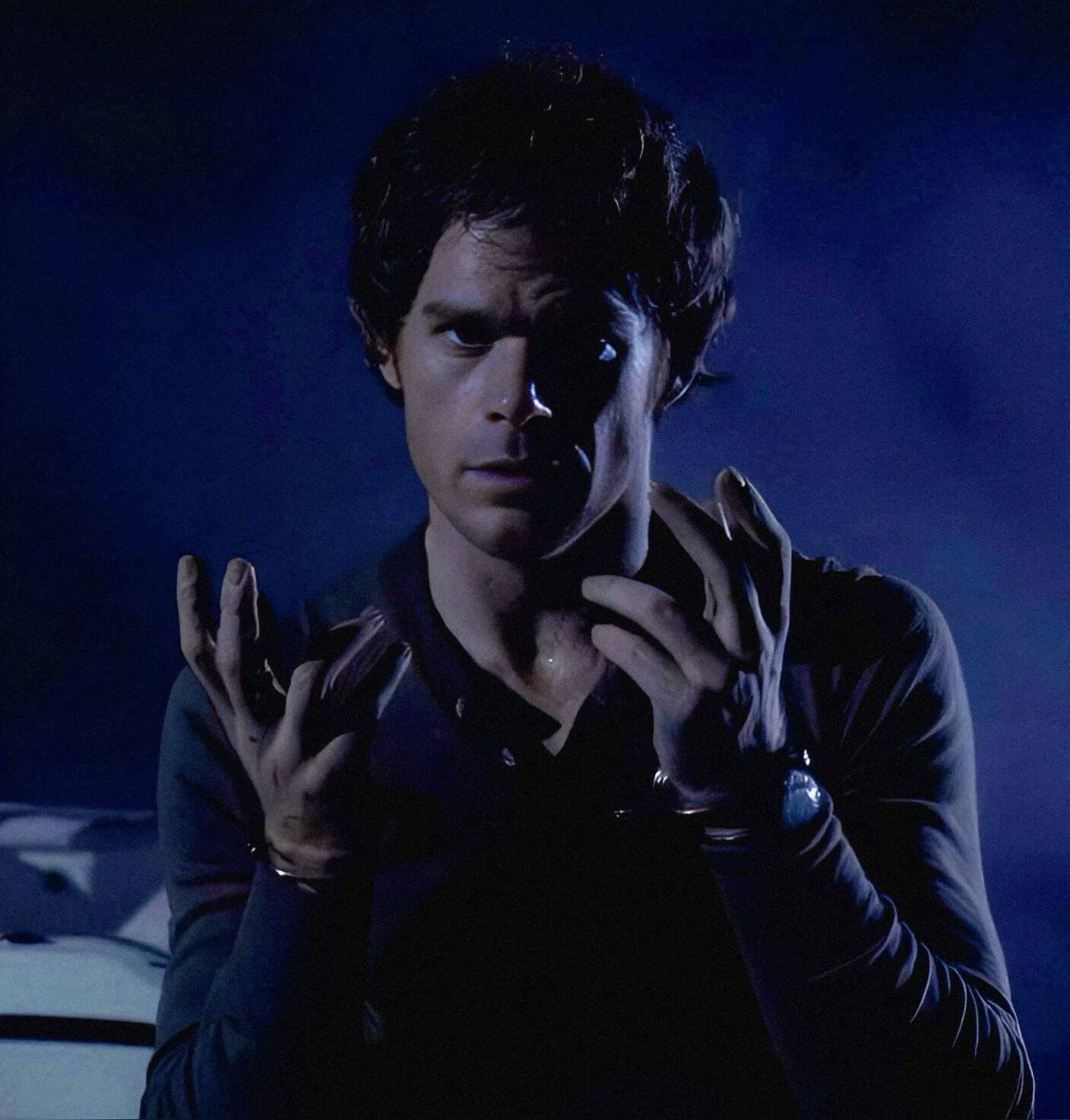 Dexter pfp Profile Picture Dark Intense Expression