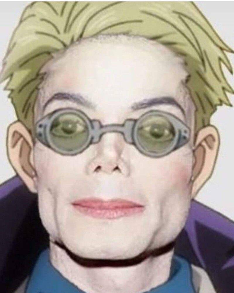 JJK pfp Profile Picture Kenjaku Glasses and Blonde Hair