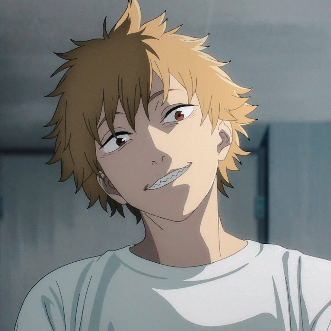 Denji pfp Profile Picture with Chainsaw Man Smile