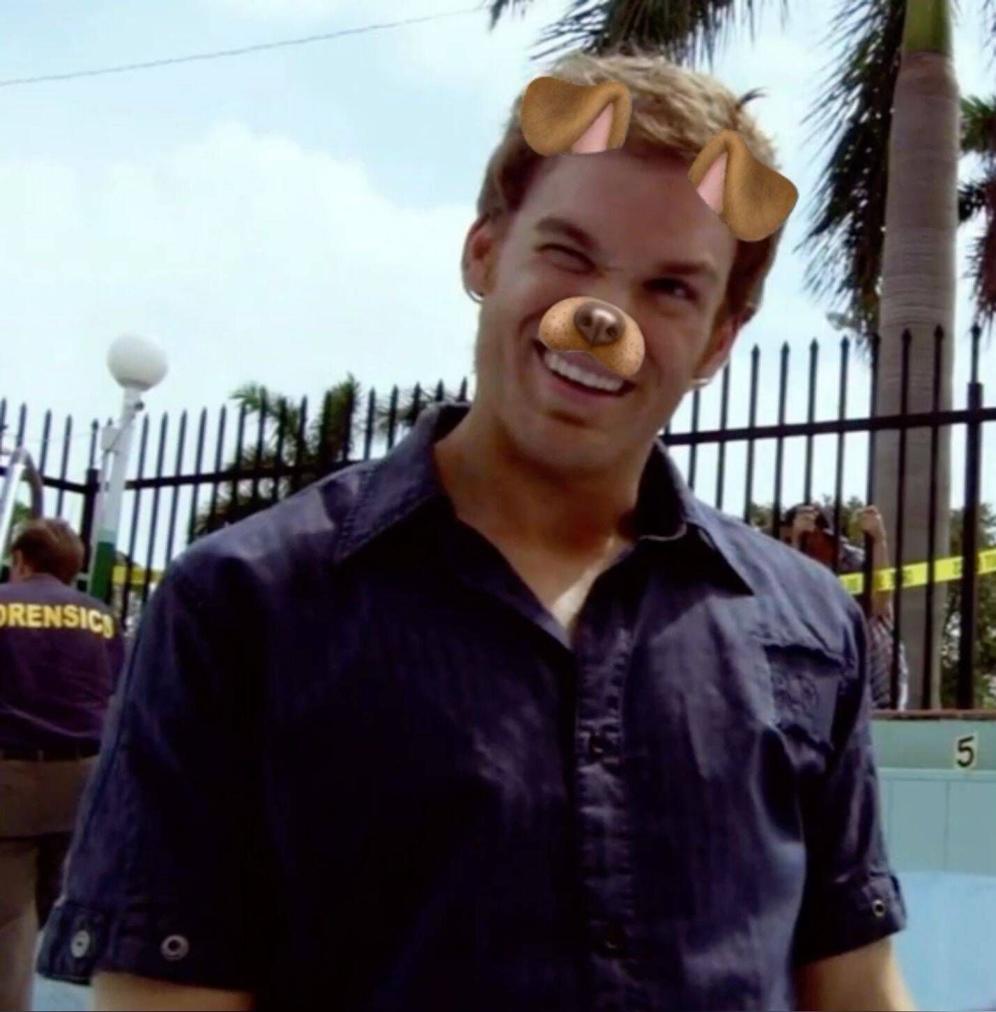Dexter pfp Profile Picture with Dog Filter Fun