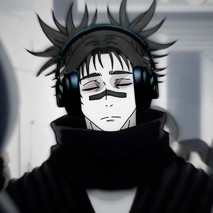 JJK pfp Profile Picture Zenin Maki Headphones Chill Vibes