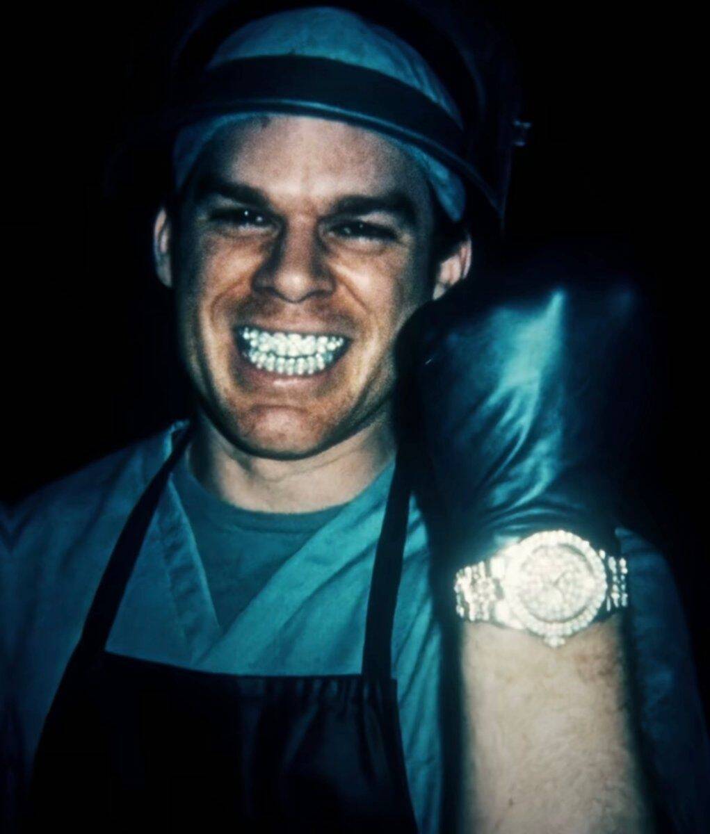 Dexter pfp Profile Picture with Grin and Stylish Watch