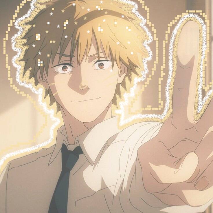 Denji pfp Profile Picture with a Bright Smile and Casual Attire