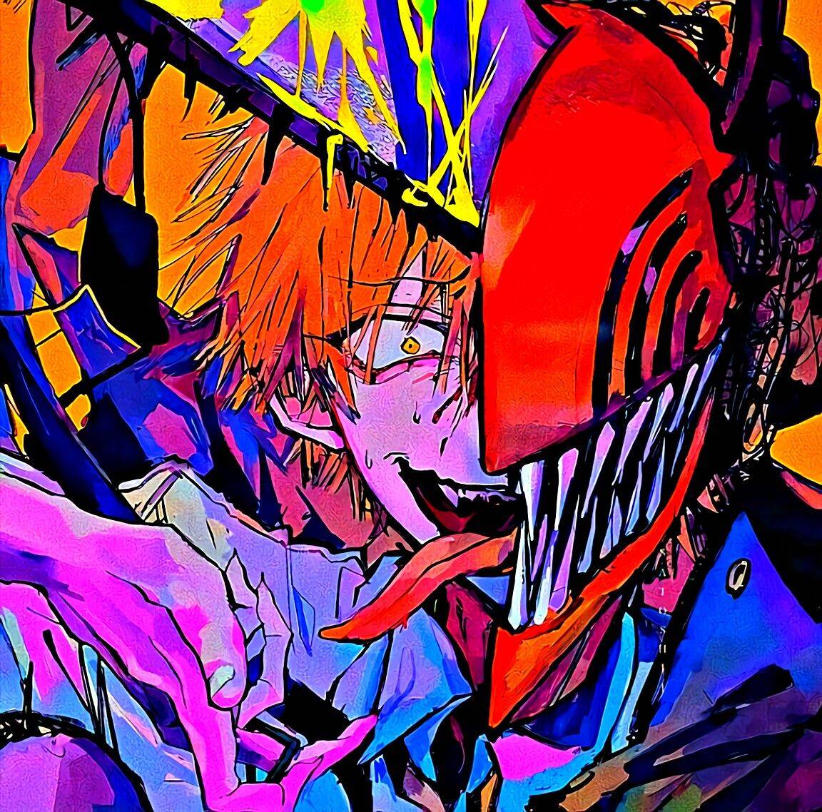 Denji pfp Profile Picture Chainsaw Man with Chainsaw Head
