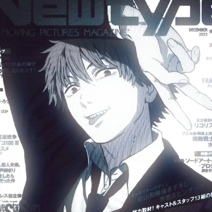 Denji pfp Profile Picture Chainsaw Man Smiling with Confidence