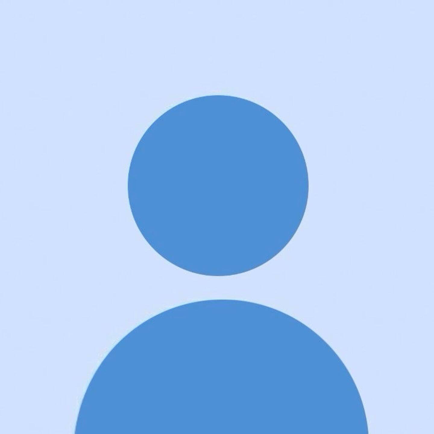 Blue pfp Profile Picture Minimalist Design Simple Blue Circle