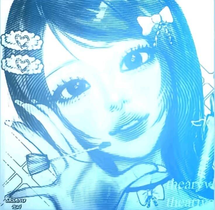 Blue pfp Profile Picture Aesthetic Anime Girl