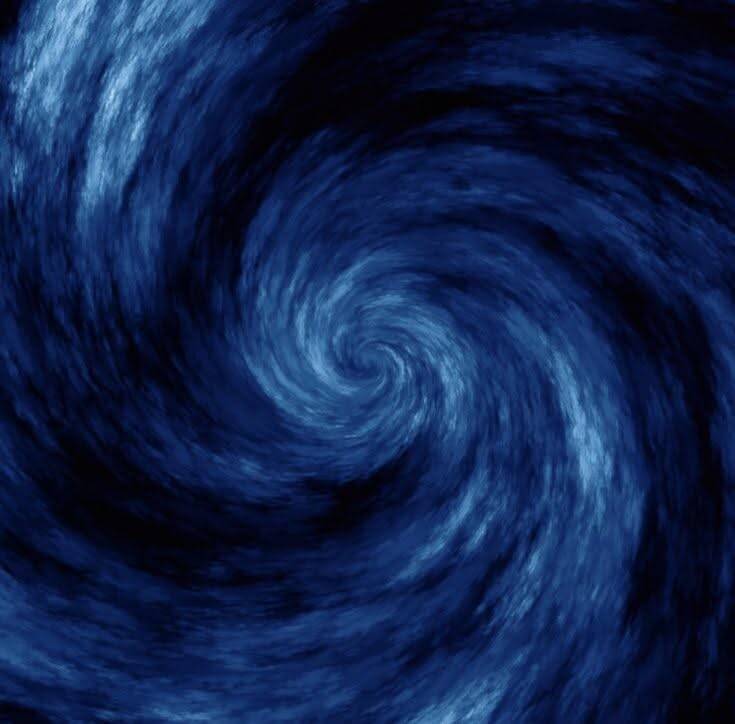 Blue pfp Profile Picture Swirling Ocean Waves