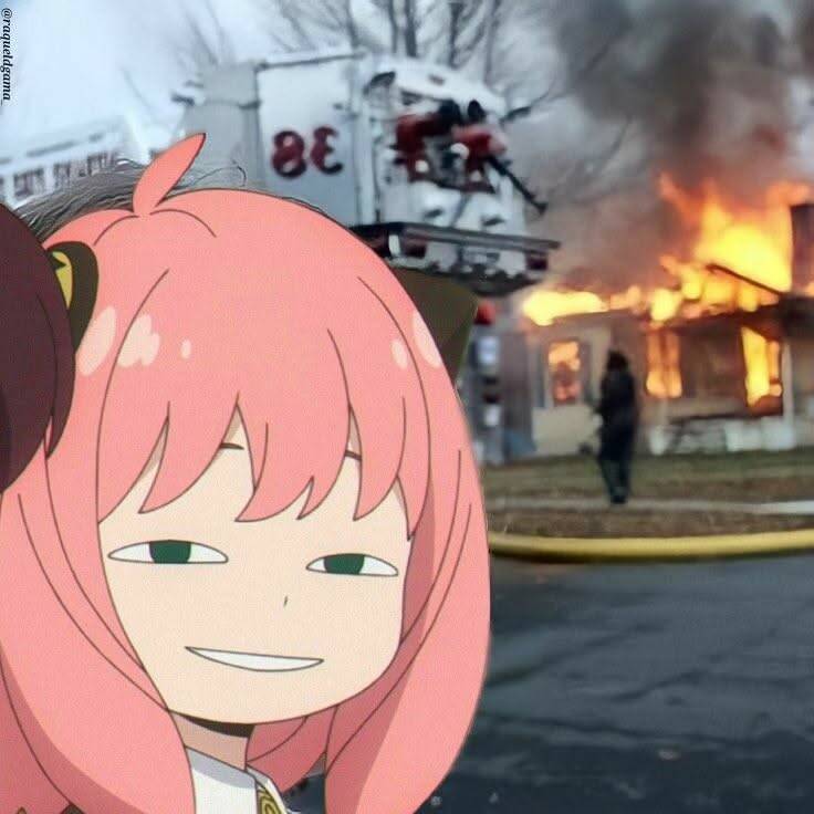 Anime Girl pfp Profile Picture Smiling with Pink Hair in a Dramatic Background