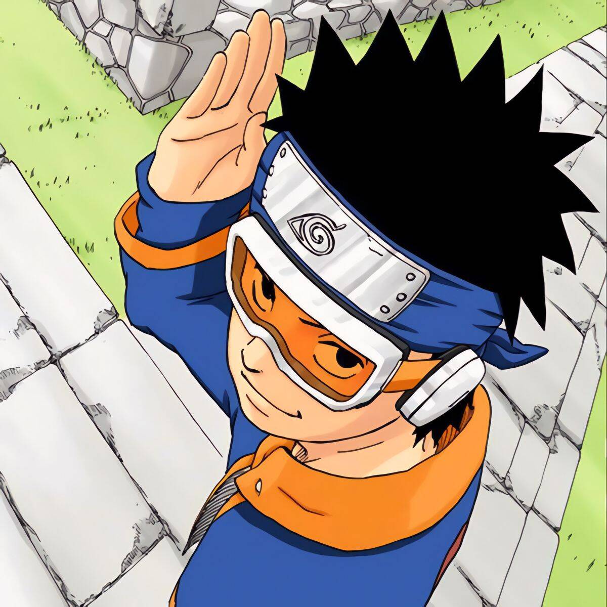 Obito pfp Profile Picture Uchiha Orange Jacket Wave