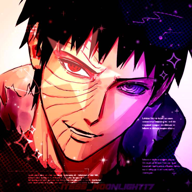 Obito pfp Profile Picture Uchiha Mask Intense Expression
