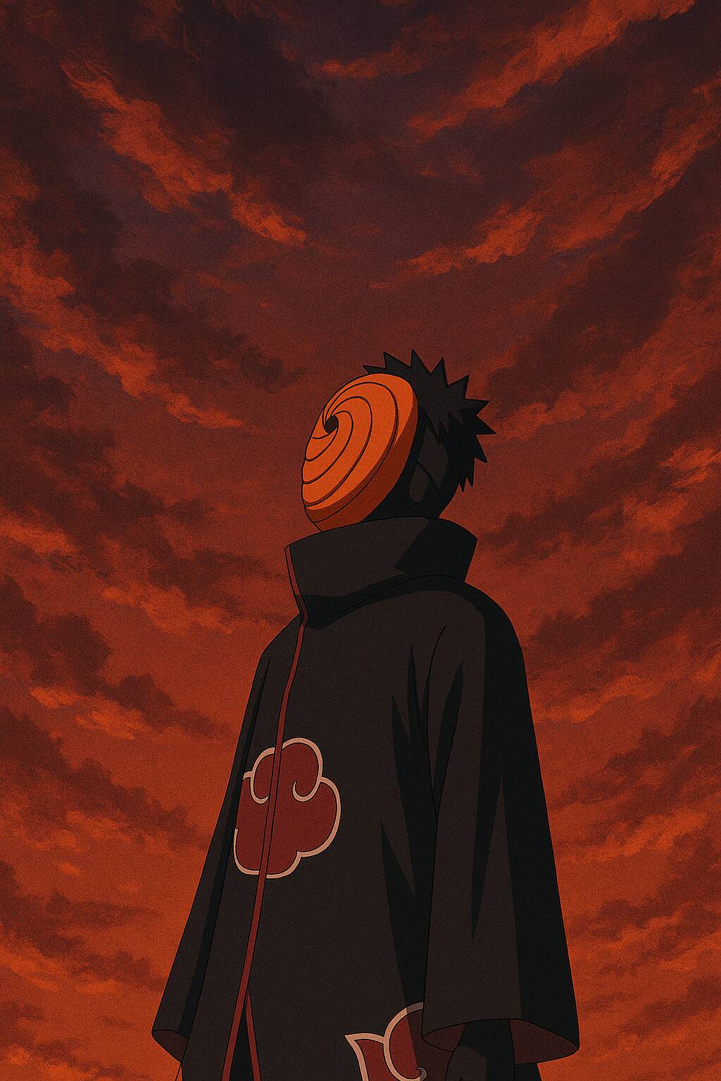 Obito pfp Profile Picture Uchiha Mask Orange Sky