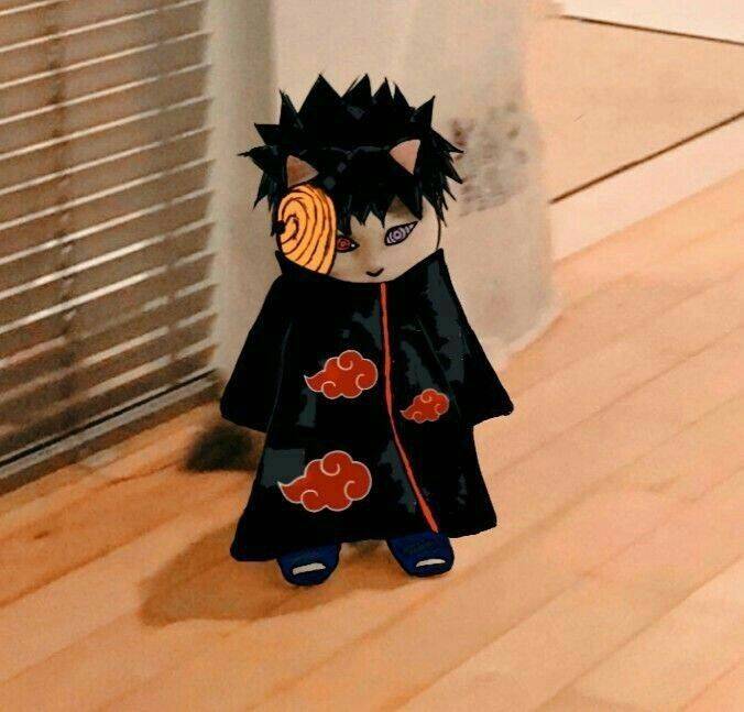 Obito pfp Profile Picture Cute Chibi Style Uchiha Cloak
