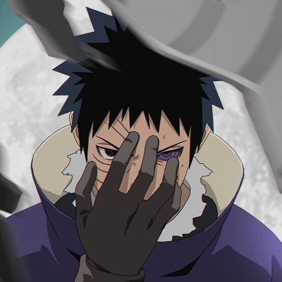 Obito pfp Profile Picture Uchiha Mask Dark Aesthetic
