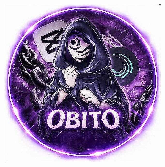 Obito pfp Profile Picture Mysterious Cloak Purple Aura