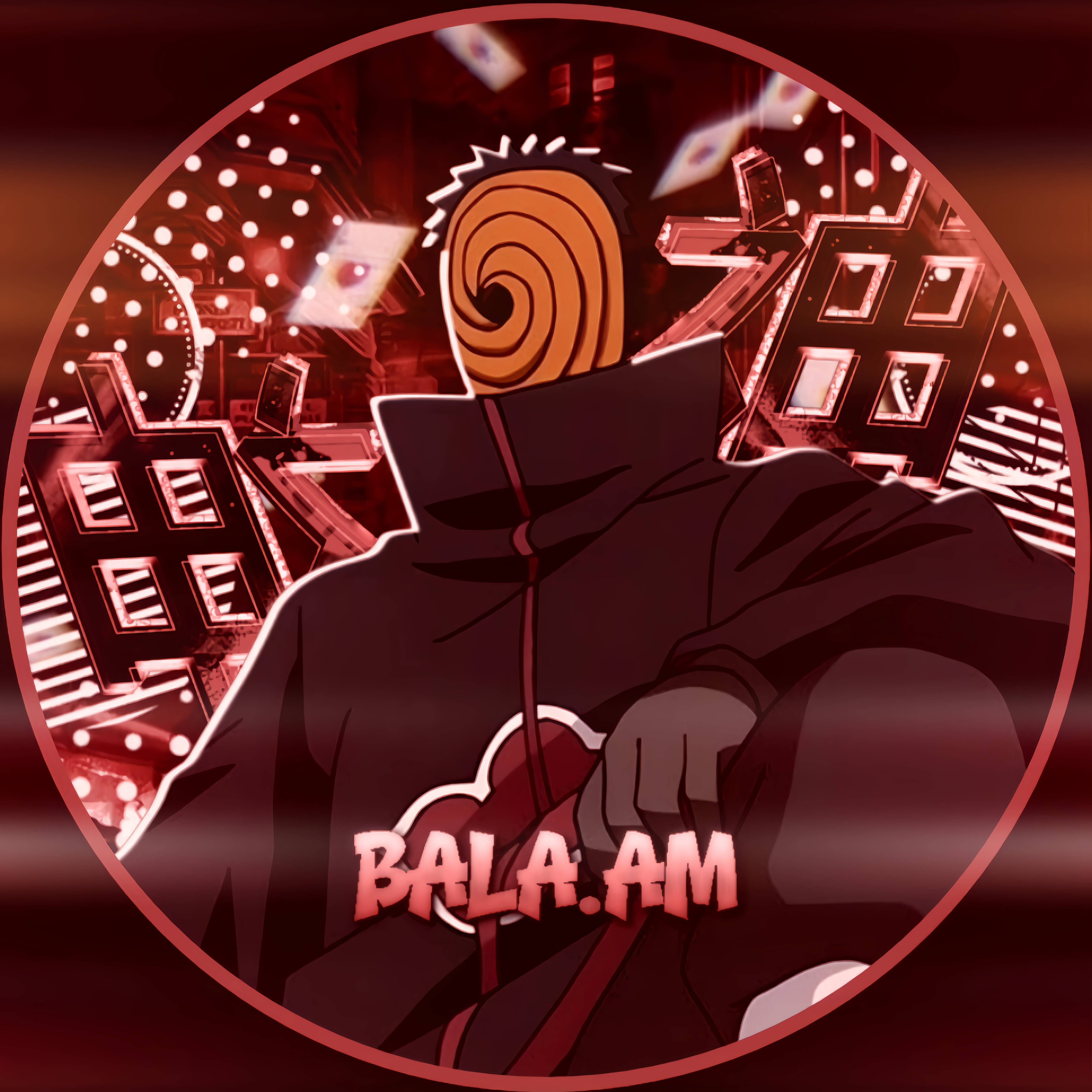 Obito pfp Profile Picture Tobi Spiral Mask Red Background