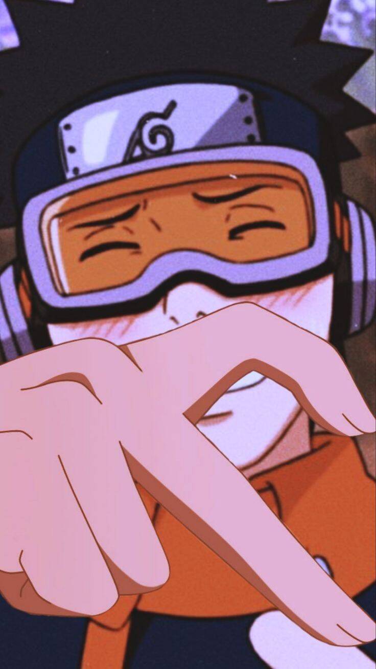 Obito pfp Profile Picture Happy Expression with Goggles