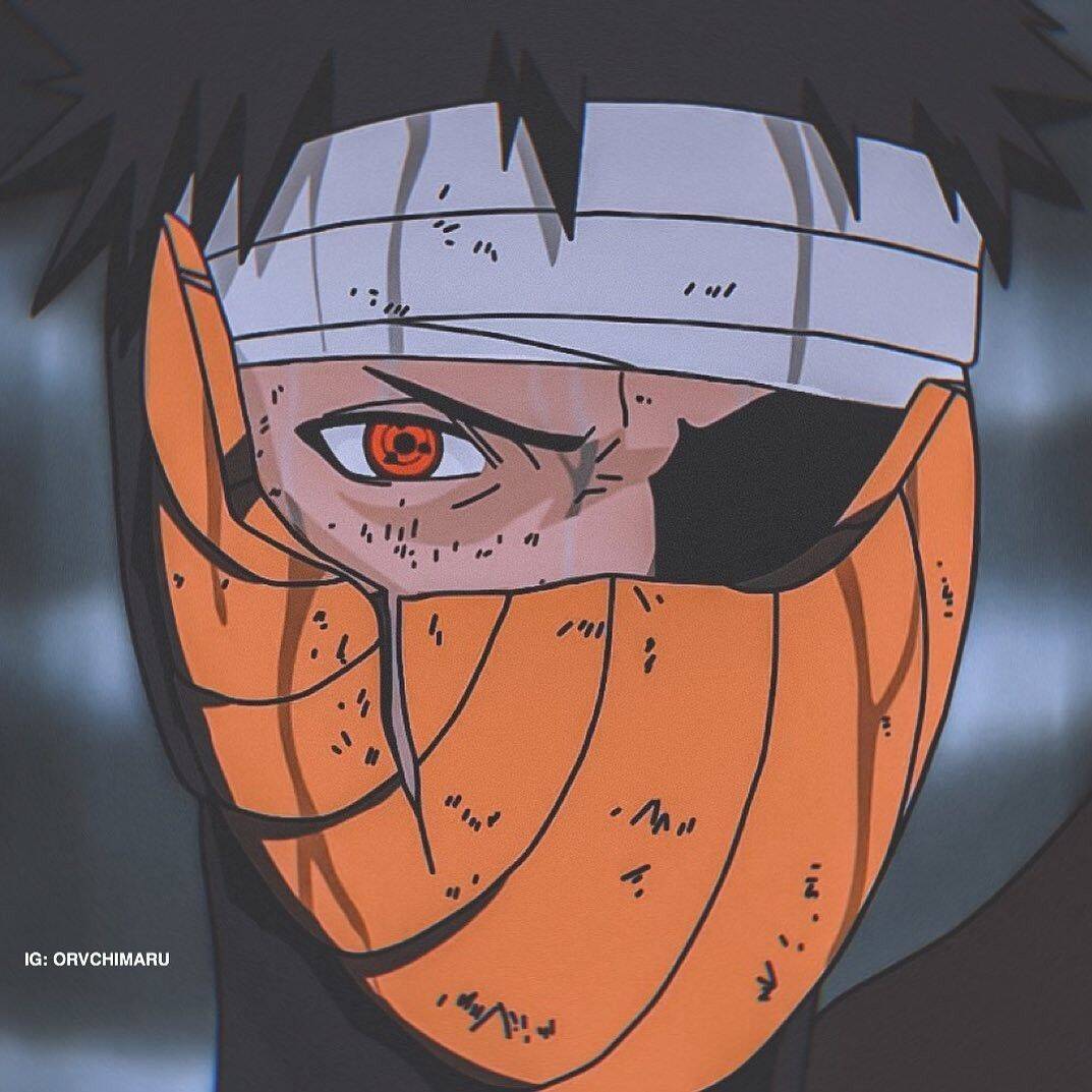 Obito pfp Profile Picture Uchiha Mask Orange