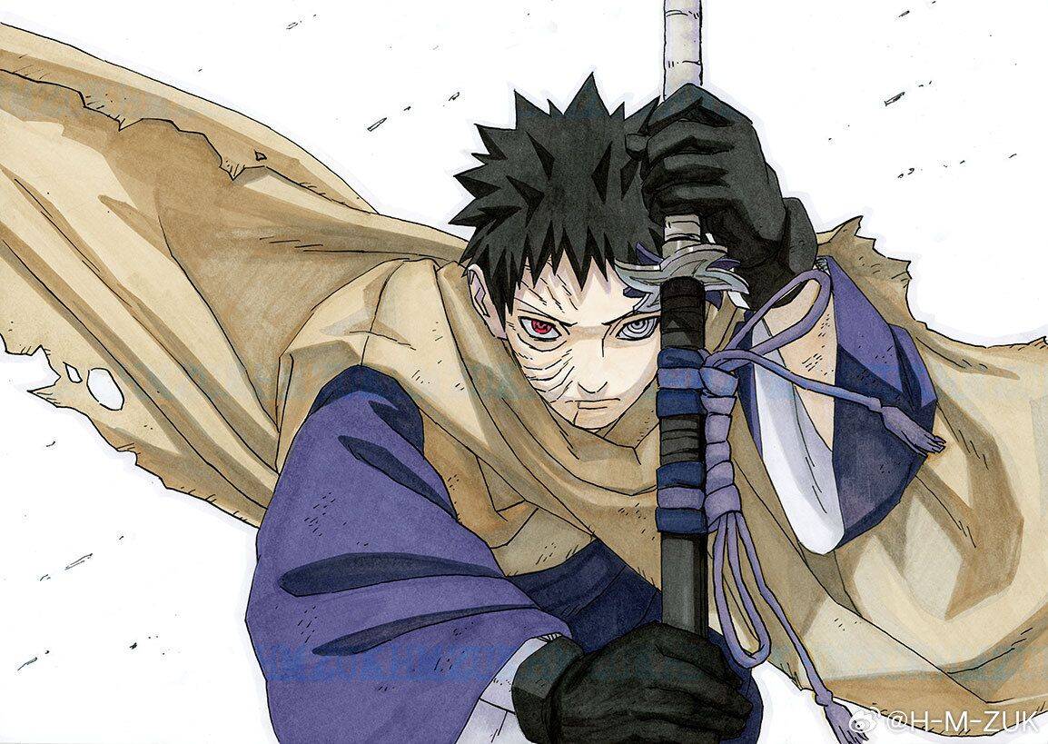 Obito pfp Profile Picture Uchiha Warrior with Sword