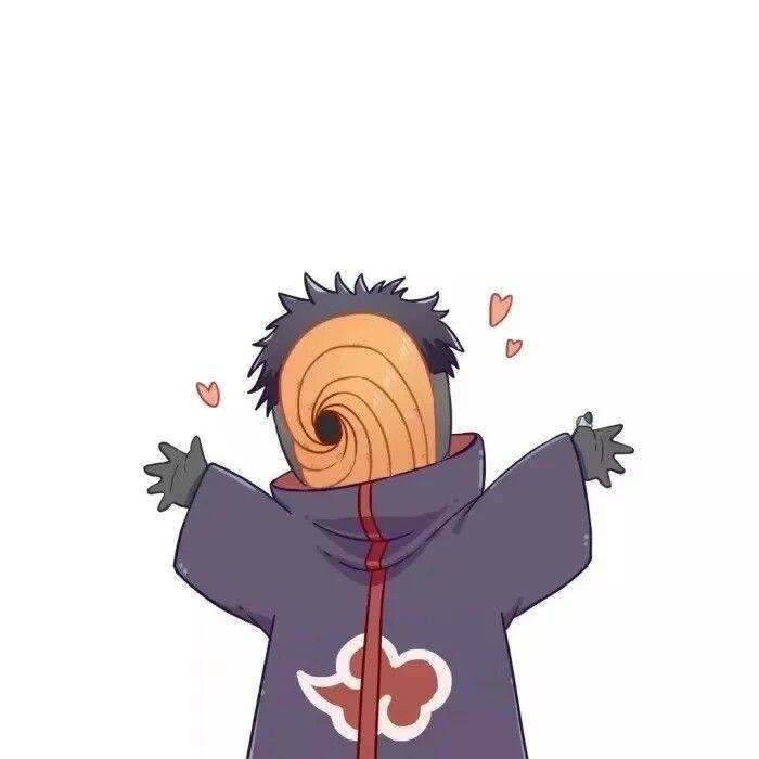 Obito pfp Profile Picture Cute Tobi with Heart Emojis