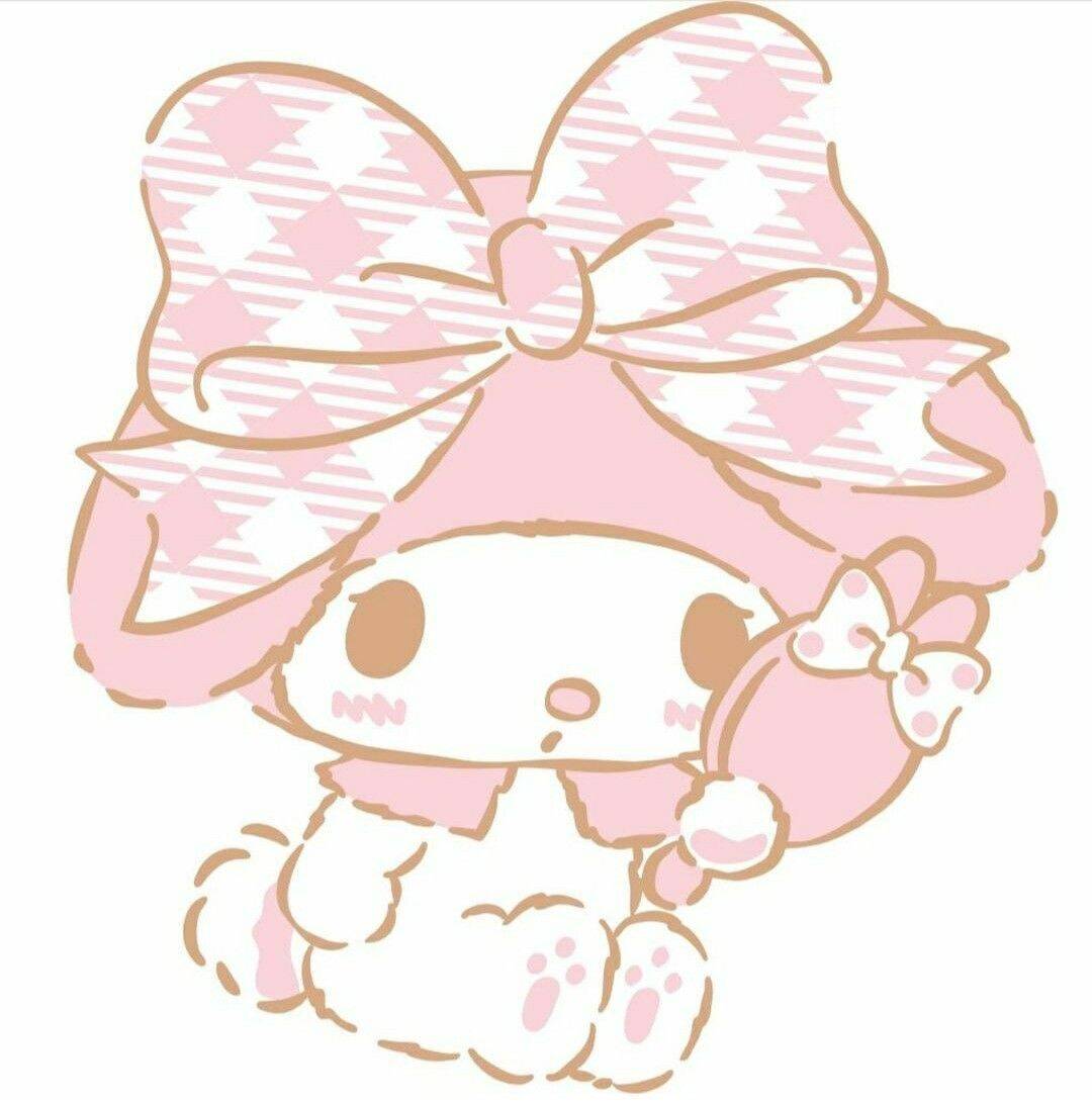 My Melody pfp Profile Picture Cute Pink Bow and Balloon