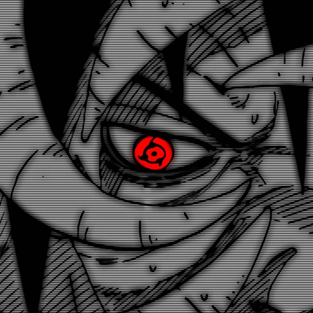 Obito pfp Profile Picture Sharingan Eye Red