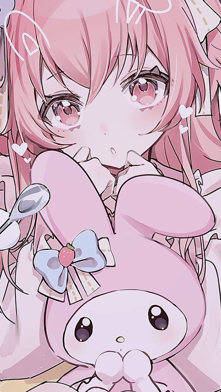 My Melody pfp Profile Picture Cute Kawaii Pink Bunny