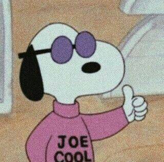 Snoopy pfp Profile Picture Joe Cool with Sunglasses