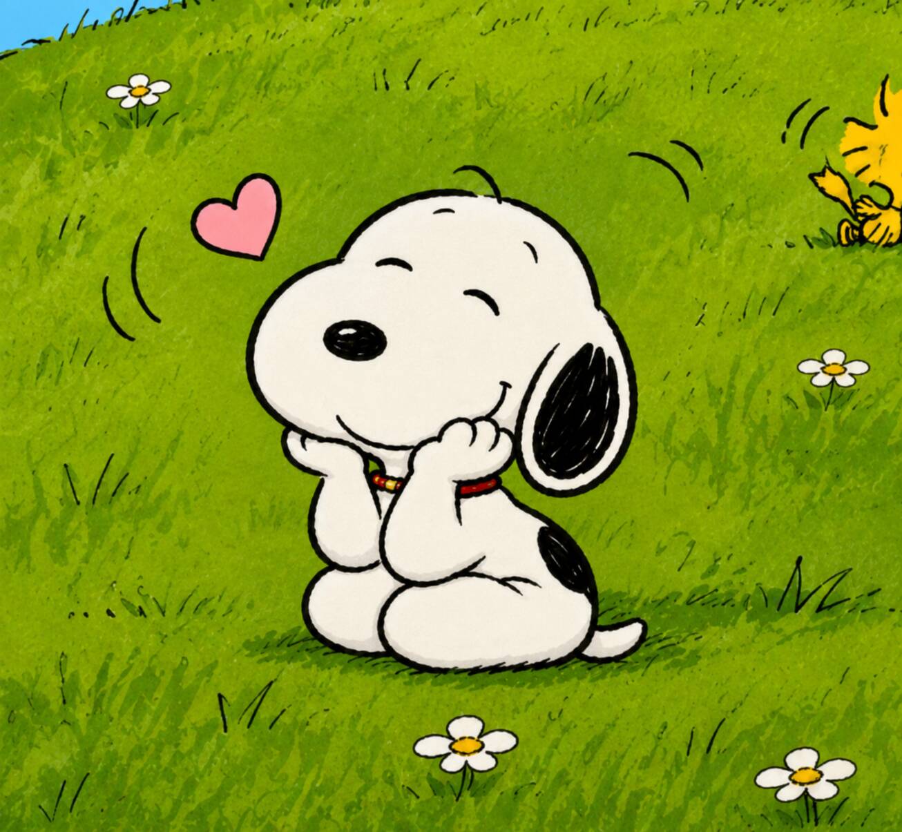 Snoopy pfp Profile Picture Adorable Heartfelt Expression