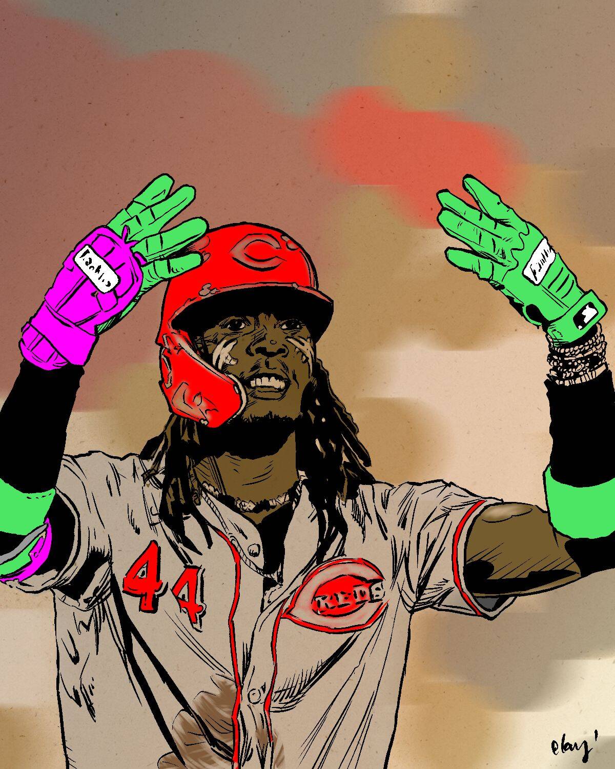 Baseball pfp Profile Picture Player Celebrating Victory