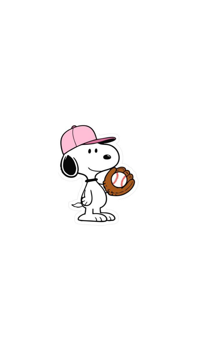 Baseball pfp Profile Picture Cartoon Dog with Glove
