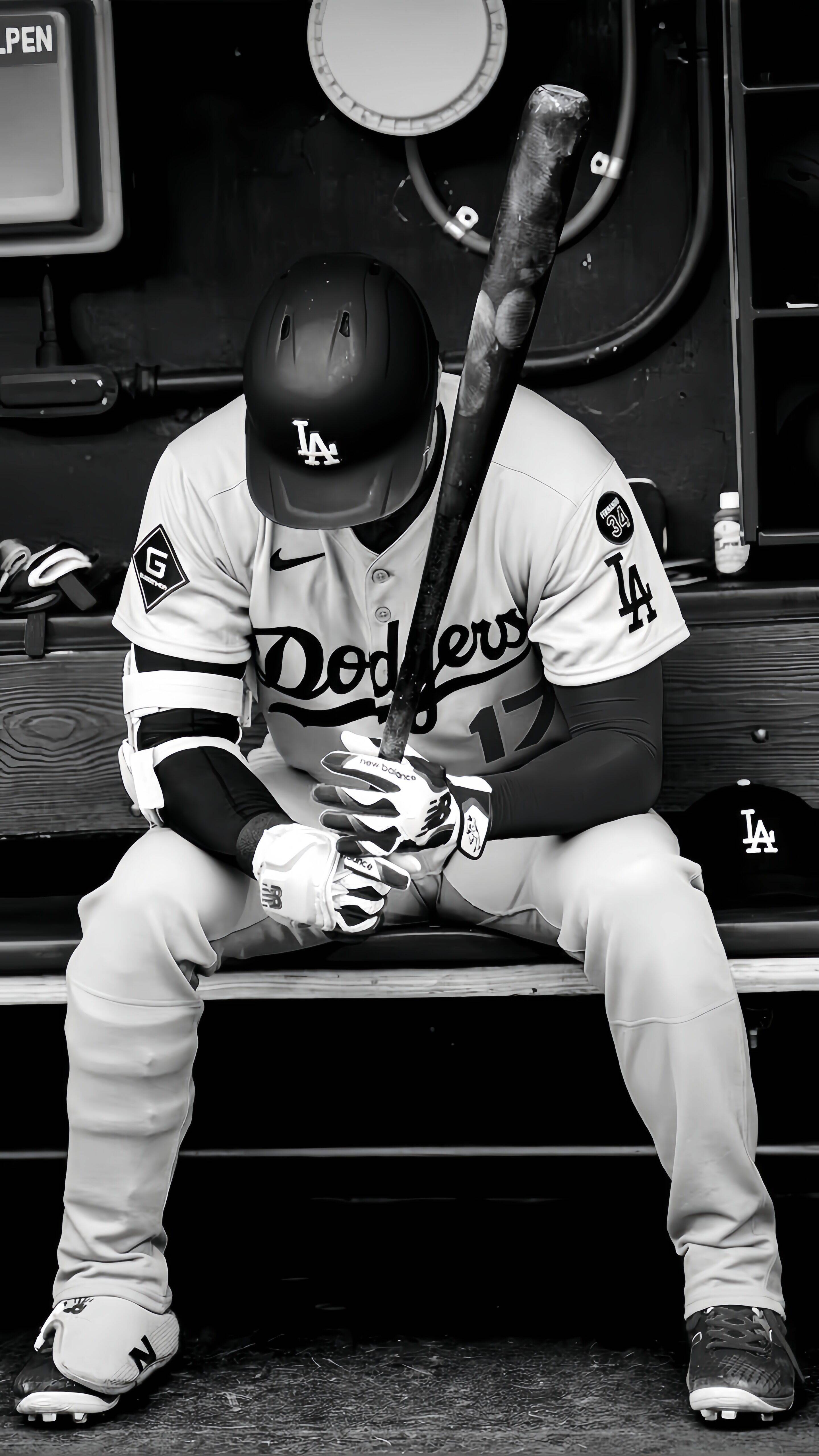 Baseball pfp Profile Picture Player in Dugout with Bat