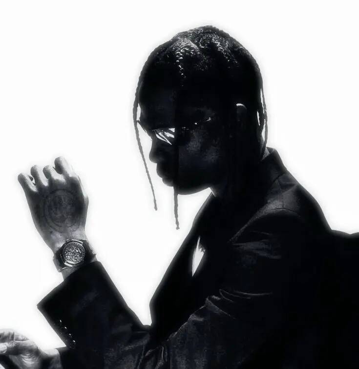 Travis Scott pfp Profile Picture Stylish Silhouette