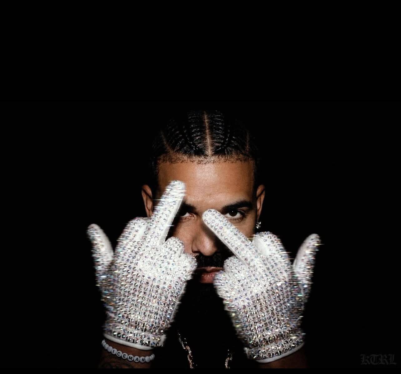 Drake pfp Profile Picture with Sparkling Gloves