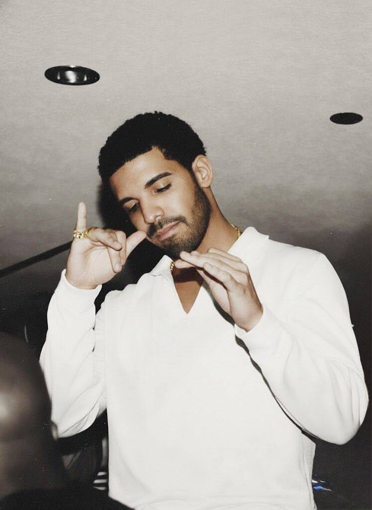 Drake pfp Profile Picture Classic Vibe with Gesture