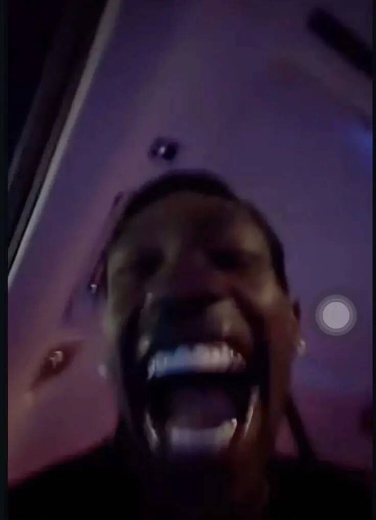 Travis Scott pfp Profile Picture Excited Expression