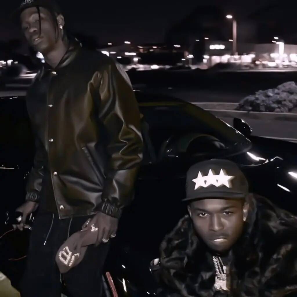 Travis Scott pfp Profile Picture with Stylish Black Jacket