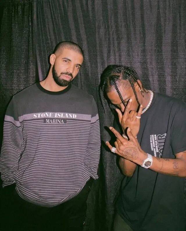 Travis Scott pfp Profile Picture with Drake Collaboration Vibe