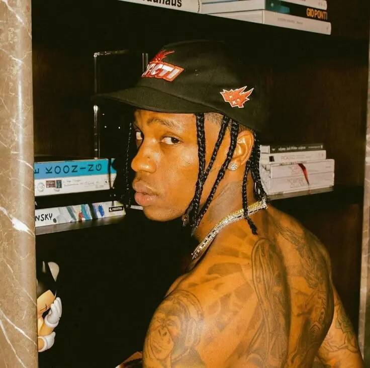 Travis Scott pfp Profile Picture Stylish Braids and Tattoos