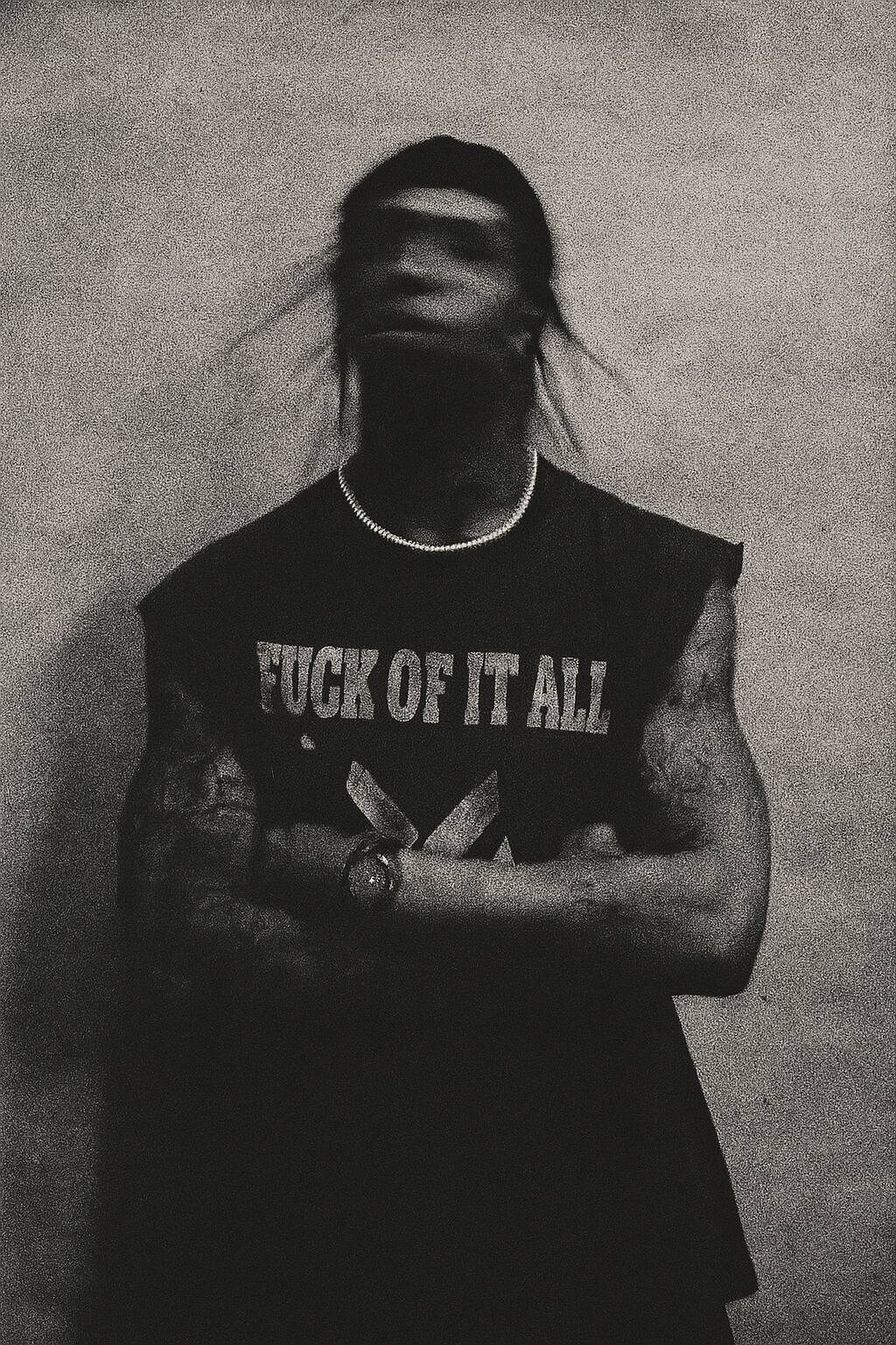 Travis Scott pfp Profile Picture Artistic Black and White Style